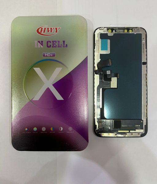 Pantalla LCD Completa Para IPhone X - Display Incell ZY, Color Negro