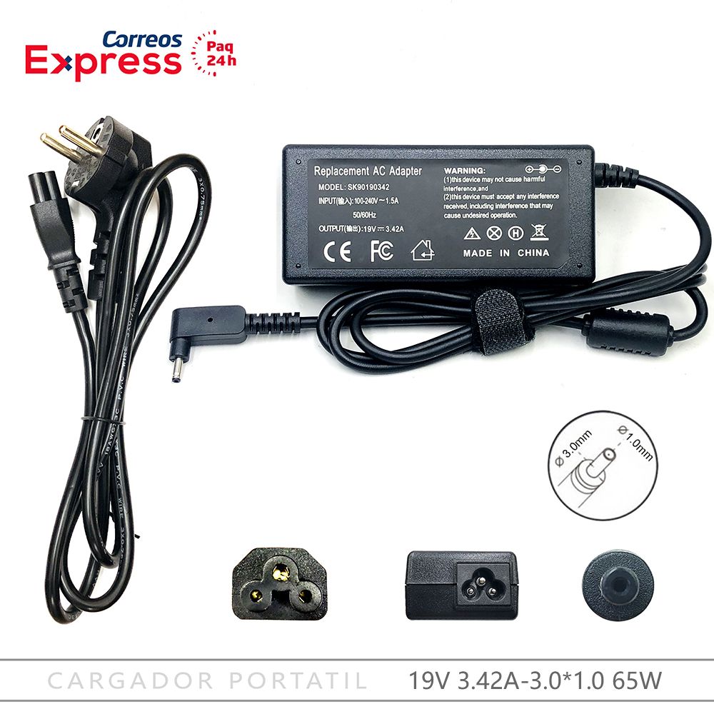 Cargador para portátil Acer ASPIRE KP06503005 3.42A 3.0*1.0